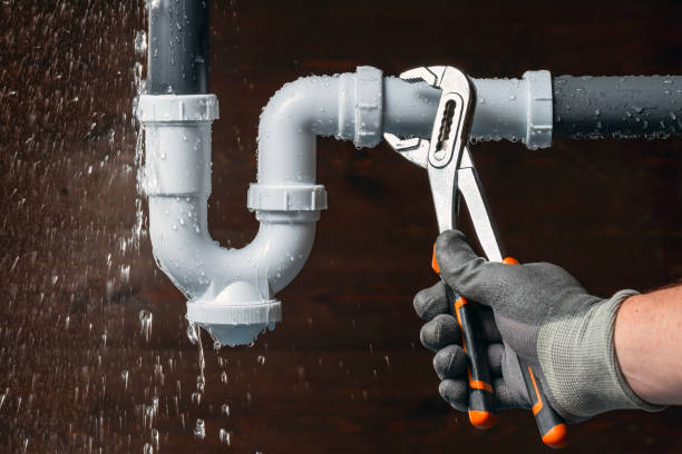 Professional Drain Cleaning technician working in Carrollton, VA